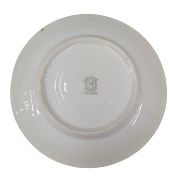 Noritake M Saucer LOT OF 6 Roses Gold Encrusted N224 5.25" JAPAN - Picture 3 of 10